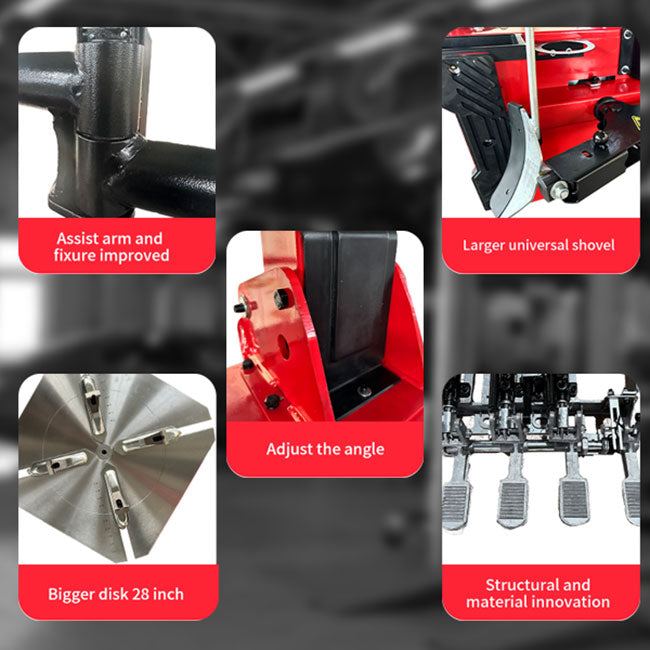 KATOOL KT-T850 Tilt-Back Tire Changer With Bead Blaster