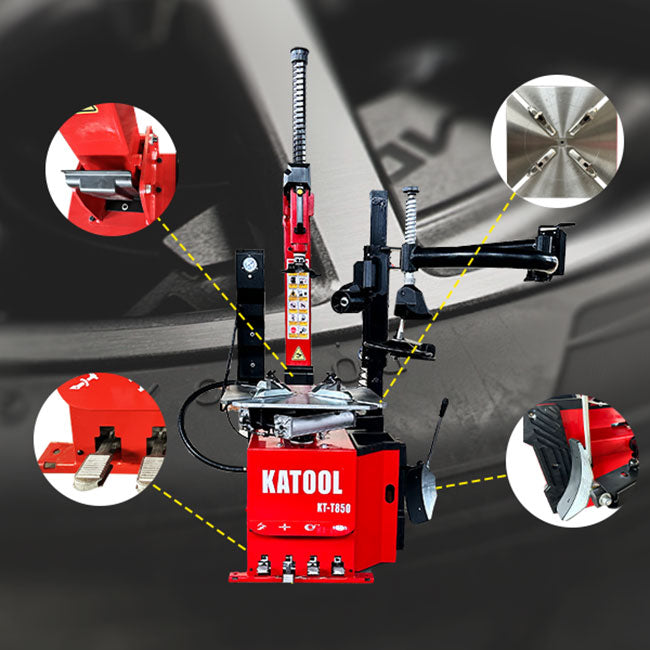 KATOOL KT-T850 Tilt-Back Tire Changer With Bead Blaster