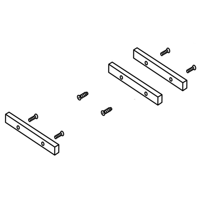 Ken-Tool 14655 Jaw Faces & Screws (for Vise #64650)