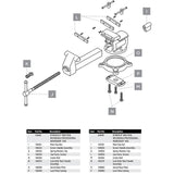 Ken-Tool 14657U Lock Bolt Nut Handle Assembly