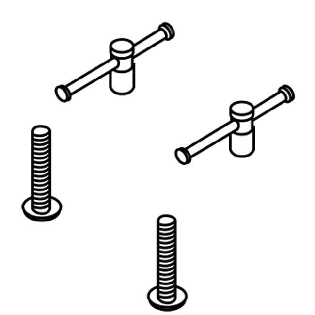 Ken-Tool 15507 Lock Bolt / Nut / Handle Assembly (for Vise #64065)