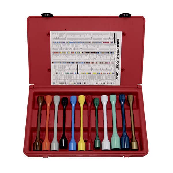 Ken-Tool 30190 12Pc 1/2" Drive Torque Master Torque Sticks Socket Set