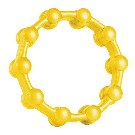 MARTINS LLY331028575 LUGLOCK One-piece wheel nut retaining ring and protective cap (bag of 2 pcs) - Yellow 1 5/16 in (33 mm)