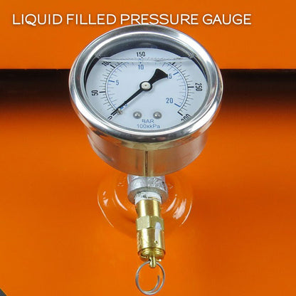 C-Aire 13 HP 30 Gallon Gas Drive Air Compressor PN A130H030-G 