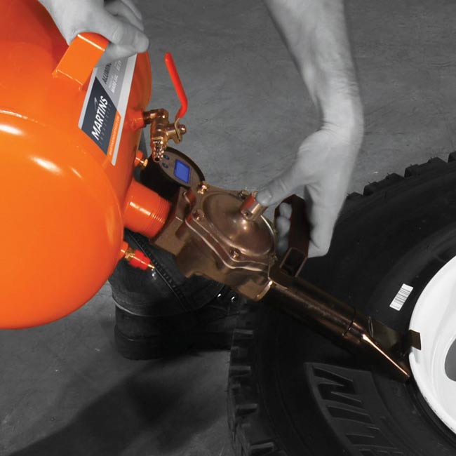 MARTINS MABS-5AL Automatic Release Bead Seater 5 Gallons with ultra-light aluminum tank