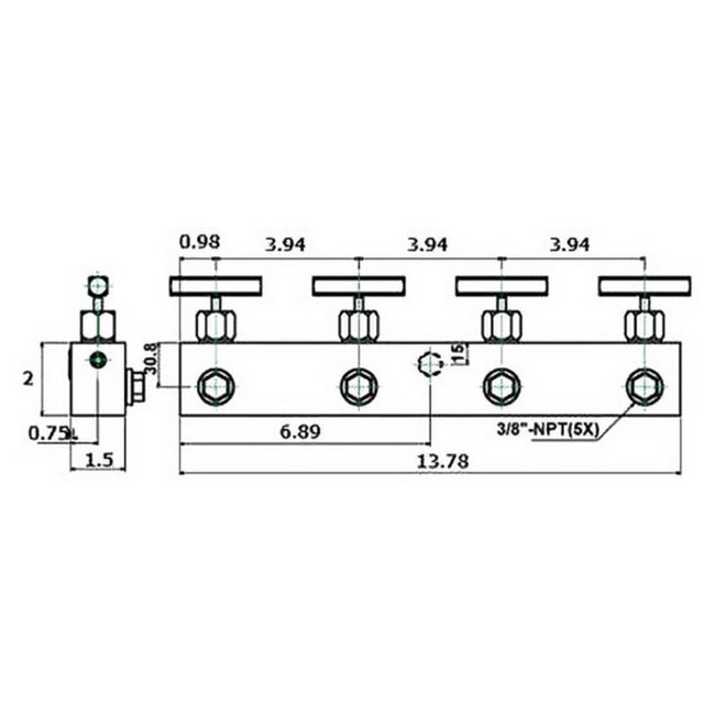Freedom Hydraulics MANN4 – 12 in. 