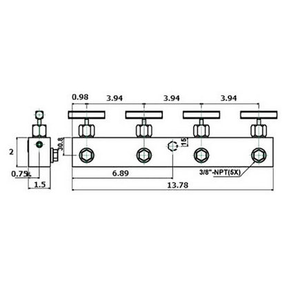 Freedom Hydraulics MANN4 – 12 in. 