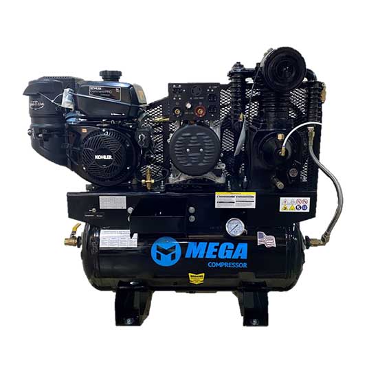 Mega Compressor MP-14030HWG-170 14 HP Kohler Electric Start Welder/Generator/Air Compressor