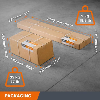 MARTINS MFJ-20T 22-Ton Professional Air/Hydraulic Floor Jack