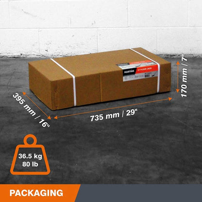 MARTINS MFJ-3T 3-Ton Floor Jack