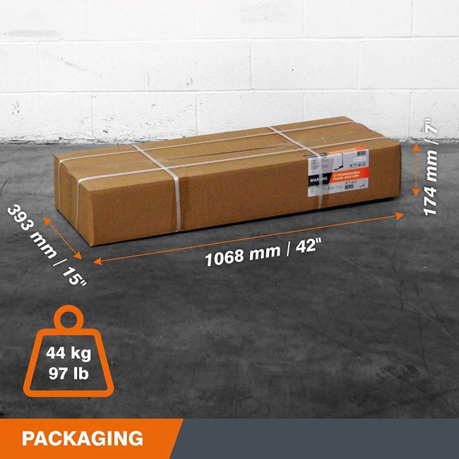 MARTINS MFJ-PL2T 2-Ton - Professional Long Reach Floor Jack