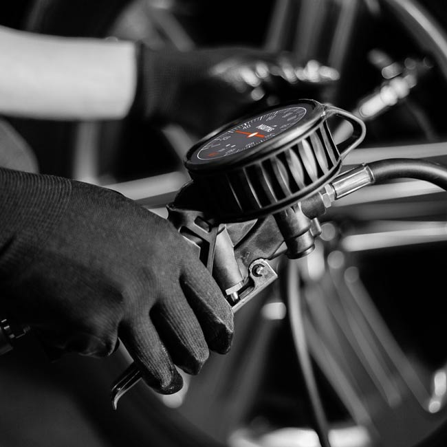 MARTINS MH-31-PSI Analog Handheld Tire Inflator - Flate Mate Analog Handheld