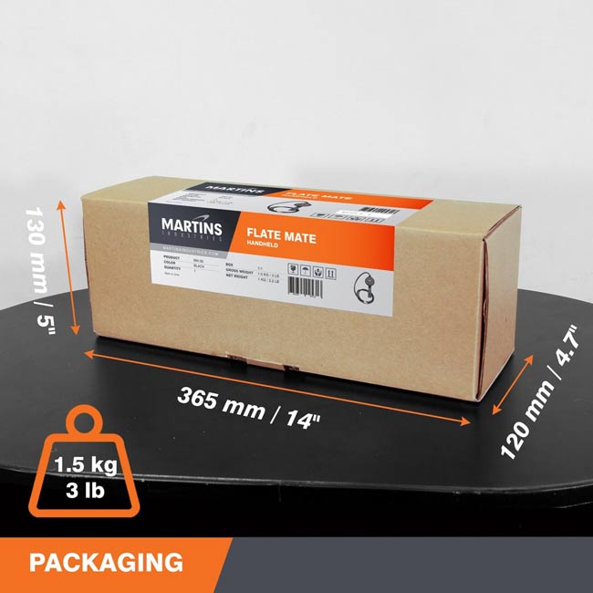 MARTINS MH-31-PSI Analog Handheld Tire Inflator - Flate Mate Analog Handheld