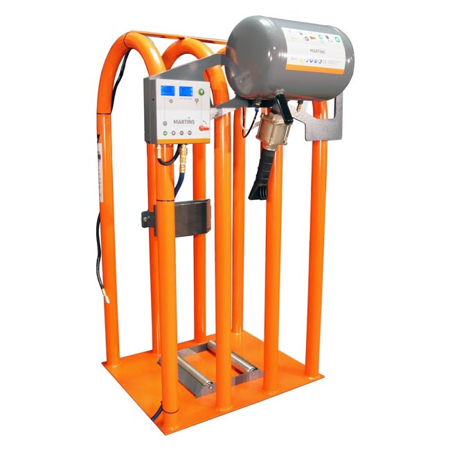 MARTINS MIC-4-IPS Tire Inflation Cage - all-in-one Inflation pit stop 4 bars