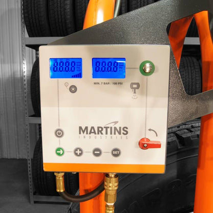 MARTINS MIC-4-IPS Tire Inflation Cage - all-in-one Inflation pit stop 4 bars