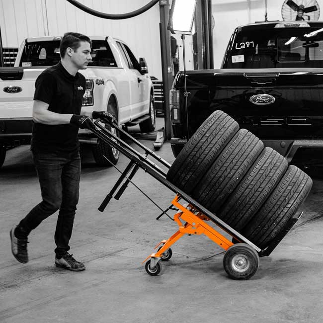 MARTINS MPTC Tire Rider Ergonomic - Tire Cart