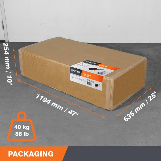 MARTINS MPTC Tire Rider Ergonomic - Tire Cart