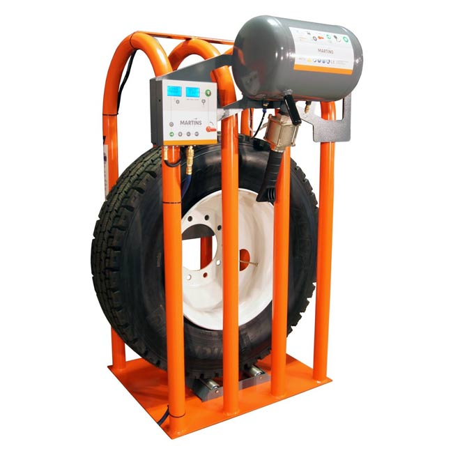 MARTINS MSITTS Seating and inflating truck tire station