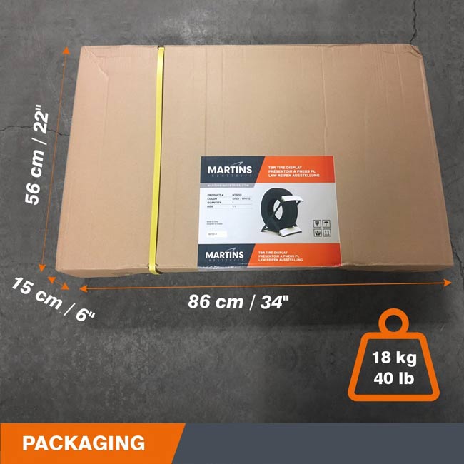 MARTINS MTBRD Truck tire display rack