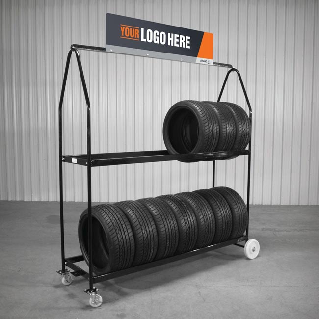 MARTINS MTD-72 Mobile tire display rack