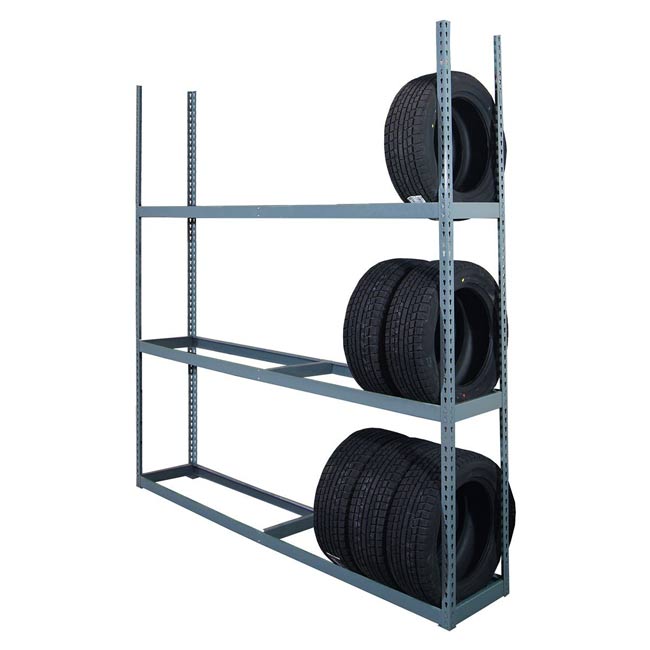 MARTINS MTSR-3 3-Tier Tire Storage Rack For Passenger & Light Truck Tires - 88 x 16 x 86''