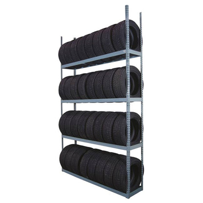 MARTINS MTSR-4 4-Tier Tire Storage Rack For Passenger & Light Truck Tires - 88 x 16 x 117''