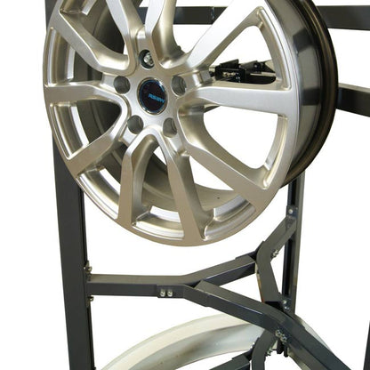 MARTINS MTWD-R Passenger car tire & wheel display wheel bracket (kit of 9)