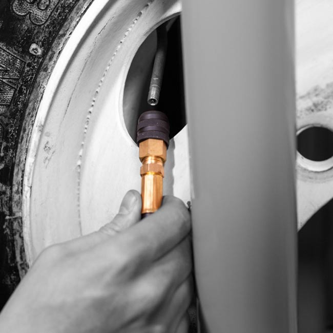 MARTINS MW-60-4WAY Automatic tire inflator 4 outlets - Flatematic 4 Way