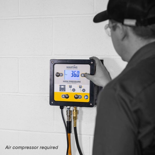 MARTINS MW-64HP Automatic Tire Inflator - Flatematic High Pressure