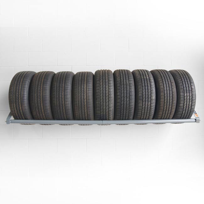 MARTINS MWM-80 Wall-Mount Tire Rack - 83 x 24 x 26''