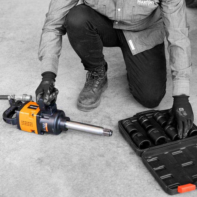 MARTINS MX-S2 Impulse 1" Impact Socket Set