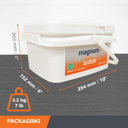 Martins Industries MAGNUM+ LFP150 Tire Balancing Beads