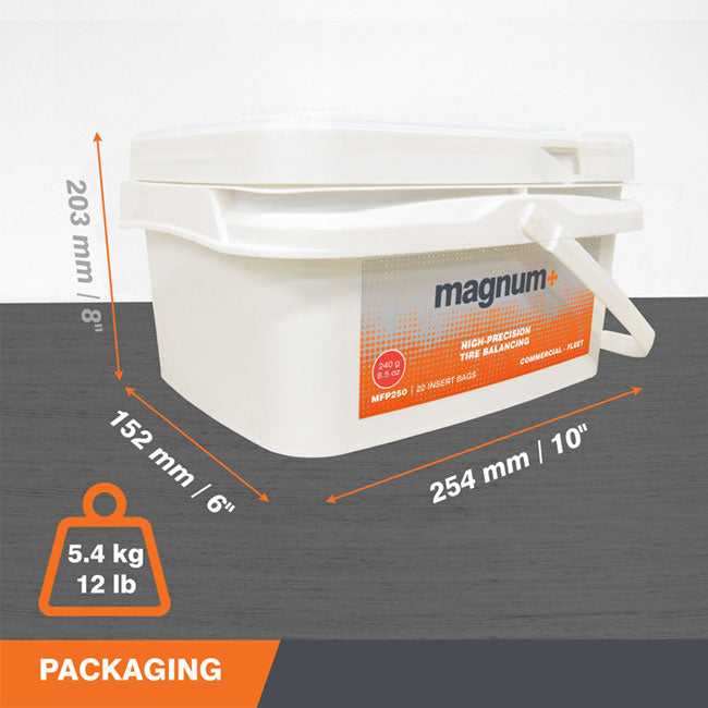 Martins Industries MAGNUM+ MFP250 Tire Balancing Beads