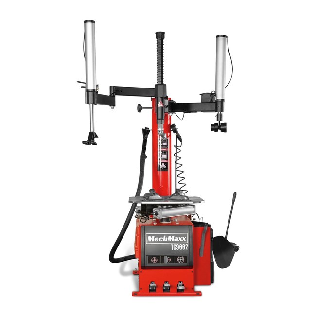 MechMaxx TC9662 - 24 in. Rim Double Assist Arms Tire Changer Swing Arm Tire Changer with Bead Blaster