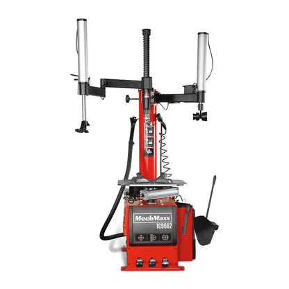MechMaxx TC9662 - 24 in. Rim Double Assist Arms Tire Changer Swing Arm Tire Changer with Bead Blaster