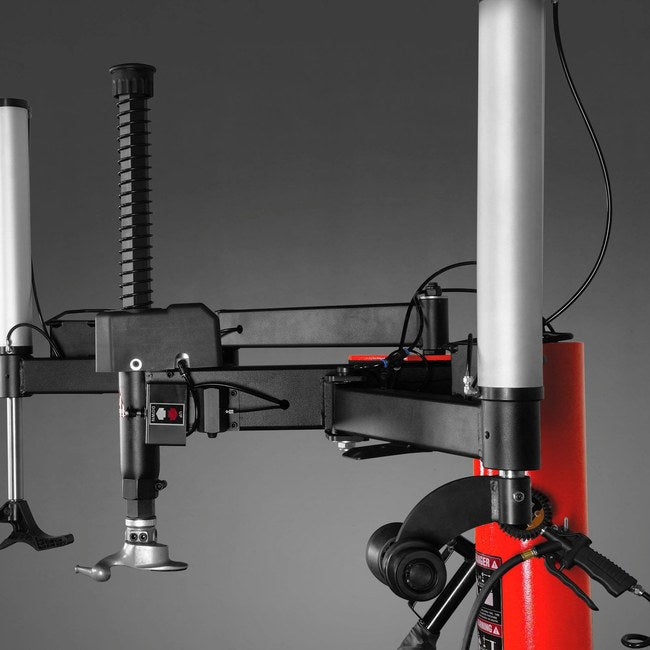 MechMaxx TC9662 - 24 in. Rim Double Assist Arms Tire Changer Swing Arm Tire Changer with Bead Blaster