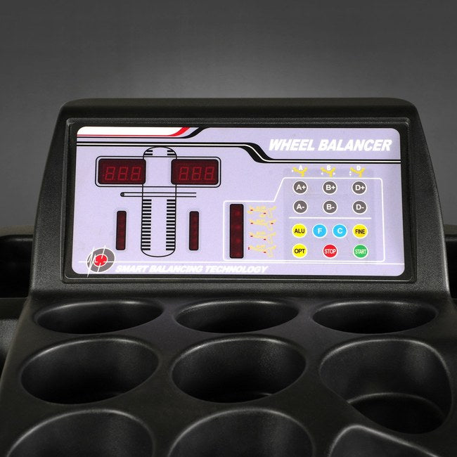 MechMaxx WB855 - 10-24 in. Rim Wheel Balancer Car Tire Balancing Machine 40 mm Shaft