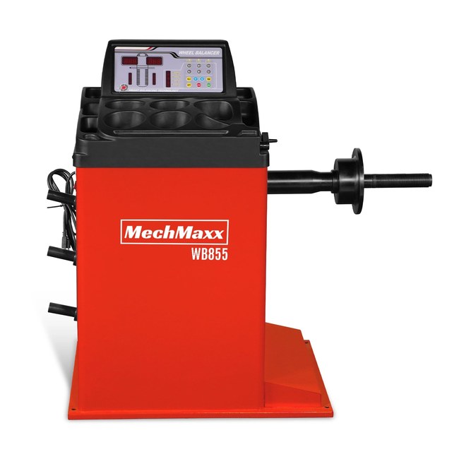 MechMaxx WB855 - 10-24 in. Rim Wheel Balancer Car Tire Balancing Machine 40 mm Shaft