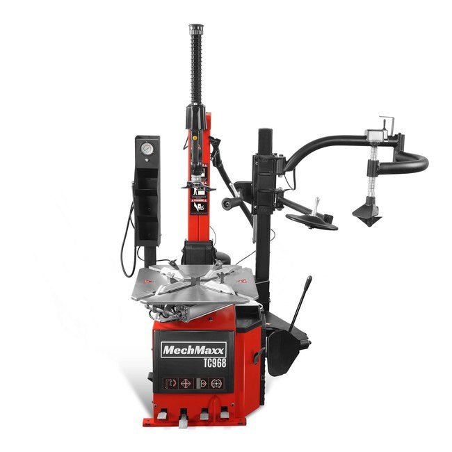 MechMaxx TC9682 - High Performance Tilt Back Tire Changer with Multi-Function Assist Arm and Bead Blaster