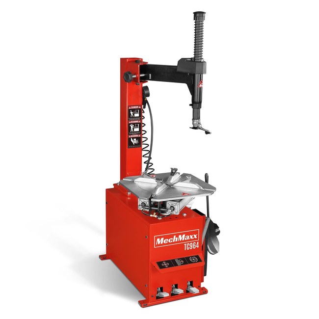 MechMaxx TC964 + WB855 - 1.5 HP Swing Arm Tire Changer Wheel Balancer Combo, TC964, WB855