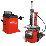 MechMaxx TC968 + WB855 - High Performance Tilt Back Tire Changer Wheel Balancer Combo, TC968, WB855