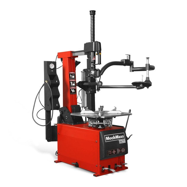 MechMaxx TC9682 + WB855 - High Performance Tilt Back Tire Changer Wheel Balancer Combo, TC9682, WB855