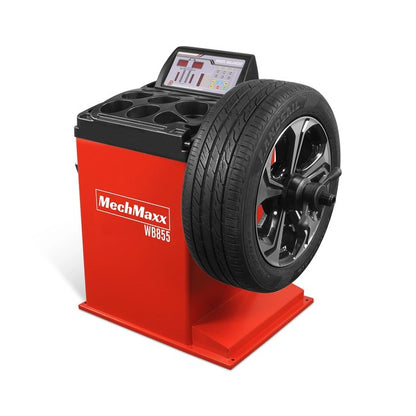 MechMaxx TC9682 + WB855 - High Performance Tilt Back Tire Changer Wheel Balancer Combo, TC9682, WB855