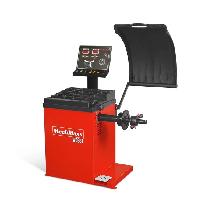 MechMaxx TC968 + WB857 - High Performance Tilt Back Tire Changer Wheel Balancer Combo, TC968, WB857