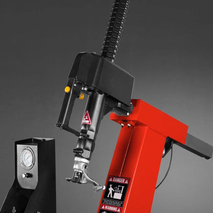 MechMaxx TC968 + WB857 - High Performance Tilt Back Tire Changer Wheel Balancer Combo, TC968, WB857
