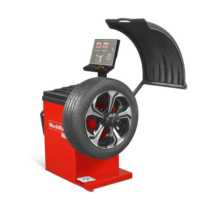 MechMaxx TC9682 + WB857 - High Performance Tilt Back Tire Changer Wheel Balancer Combo, TC9682, WB857