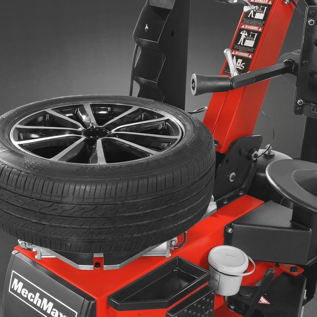 MechMaxx TC9682 + WB857 - High Performance Tilt Back Tire Changer Wheel Balancer Combo, TC9682, WB857