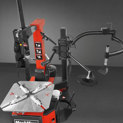 MechMaxx TC9682 + WB857 - High Performance Tilt Back Tire Changer Wheel Balancer Combo, TC9682, WB857