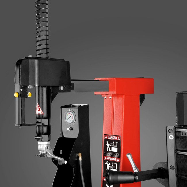 MechMaxx TC9682 + WB857 - High Performance Tilt Back Tire Changer Wheel Balancer Combo, TC9682, WB857