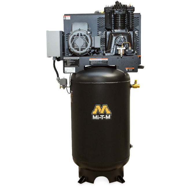 Mi-T-M ACS-20375-80VM Air Compressor 200V, 3 Ph, 23A | Tire Equipment Supply